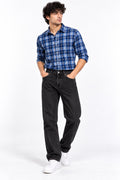 Maxgrapesy Premium Straight Fit Denim Jeans is designed for men