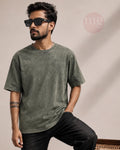 Acid Wash – Oversize T-Shirt For Mans. Round Neck Fabric 100% Cotton T-Shirt